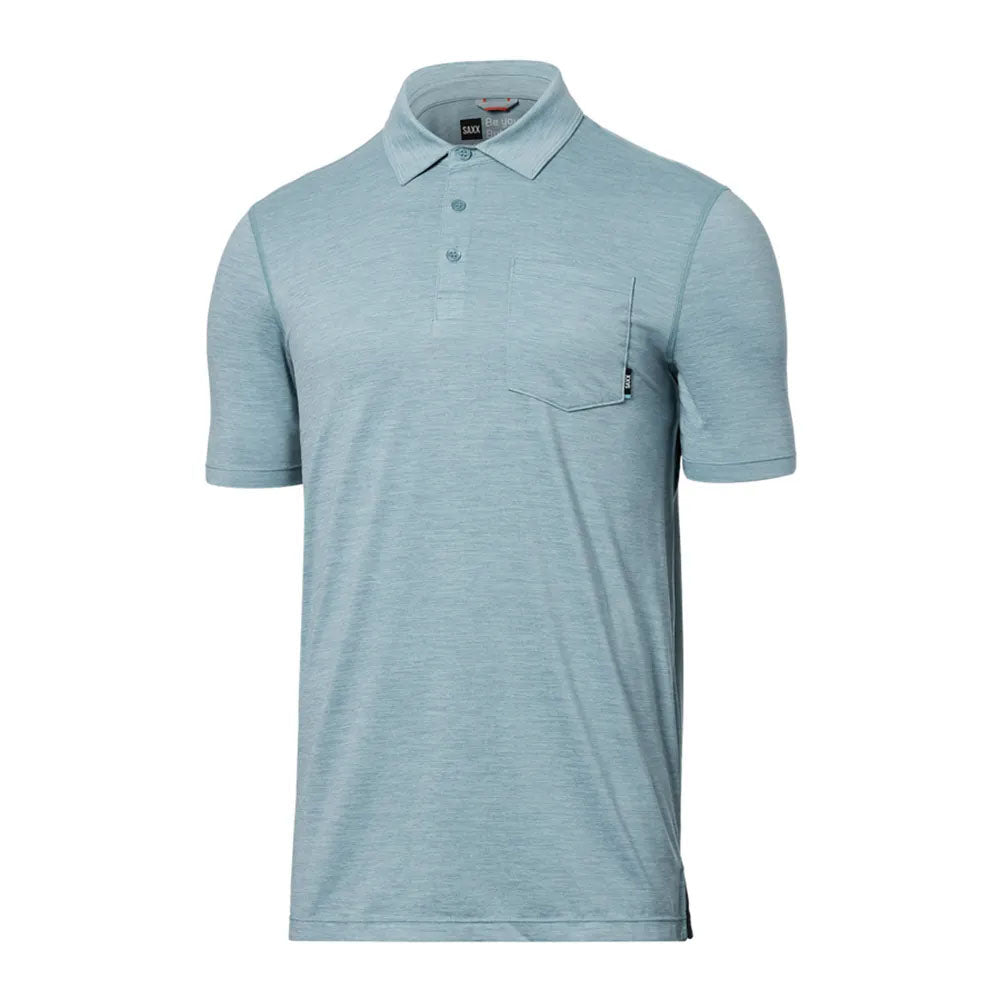 Men's Cooling Polo Shirt - Breathable & Moisture-Wicking Performance Golf Shirt for Hot Weather | All-Day Comfort for Work, Golf & Outdoor Activities