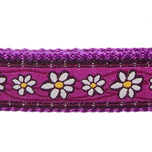 Premium Red Dingo Daisy Chain Purple Dog Harness - Large Size, Adjustable & Comfortable Pet Walking Gear for Medium to Large Dogs - Perfect for Daily Walks, Hiking & Outdoor Adventures
