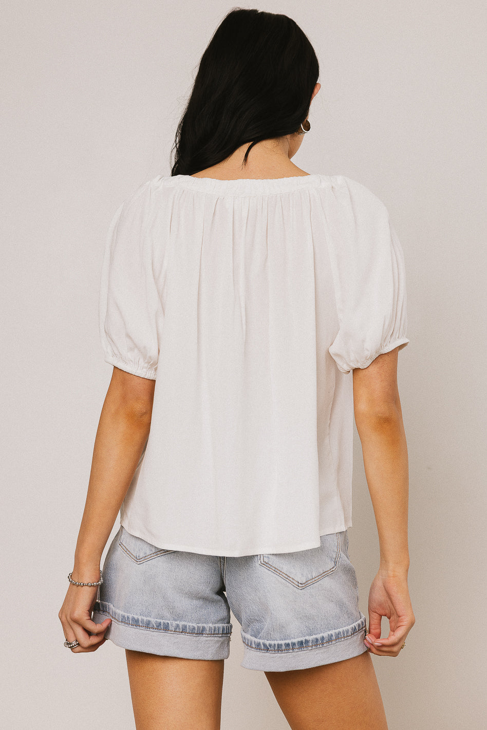 Alani Sheer Blouse Women's Fashion Top - Elegant & Breathable for Office, Party & Summer Outfits