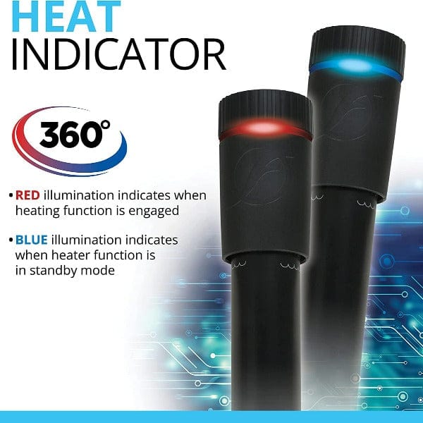 Fluval T Series Aquarium Heater - Submersible Fish Tank Heater for Freshwater & Saltwater Aquariums - Perfect for Tropical Fish, Betta Tanks & Marine Life