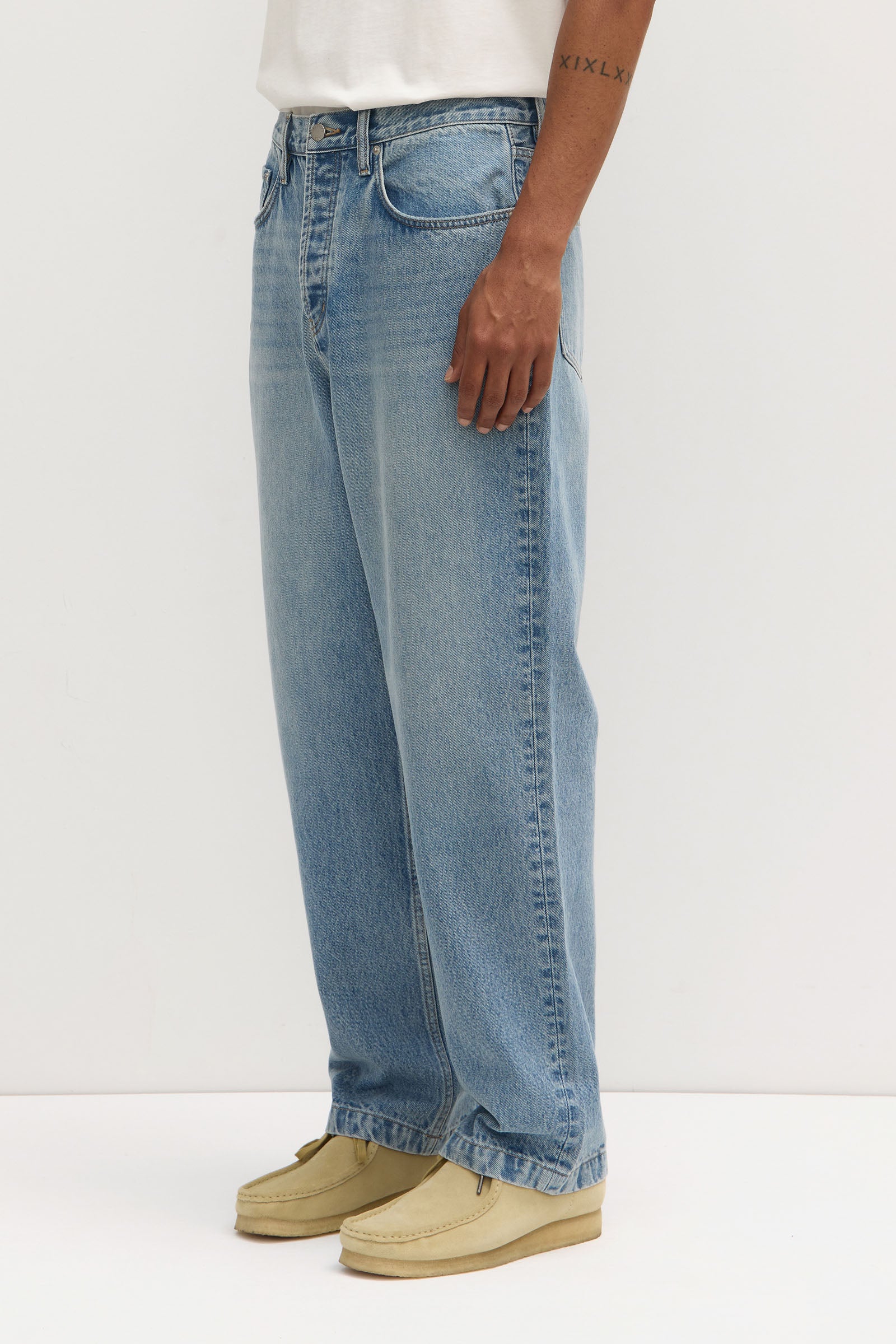 Men's Relaxed Fit Stretch Denim Jeans - Comfortable Casual Pants for Everyday Wear, Work & Weekend Outings
