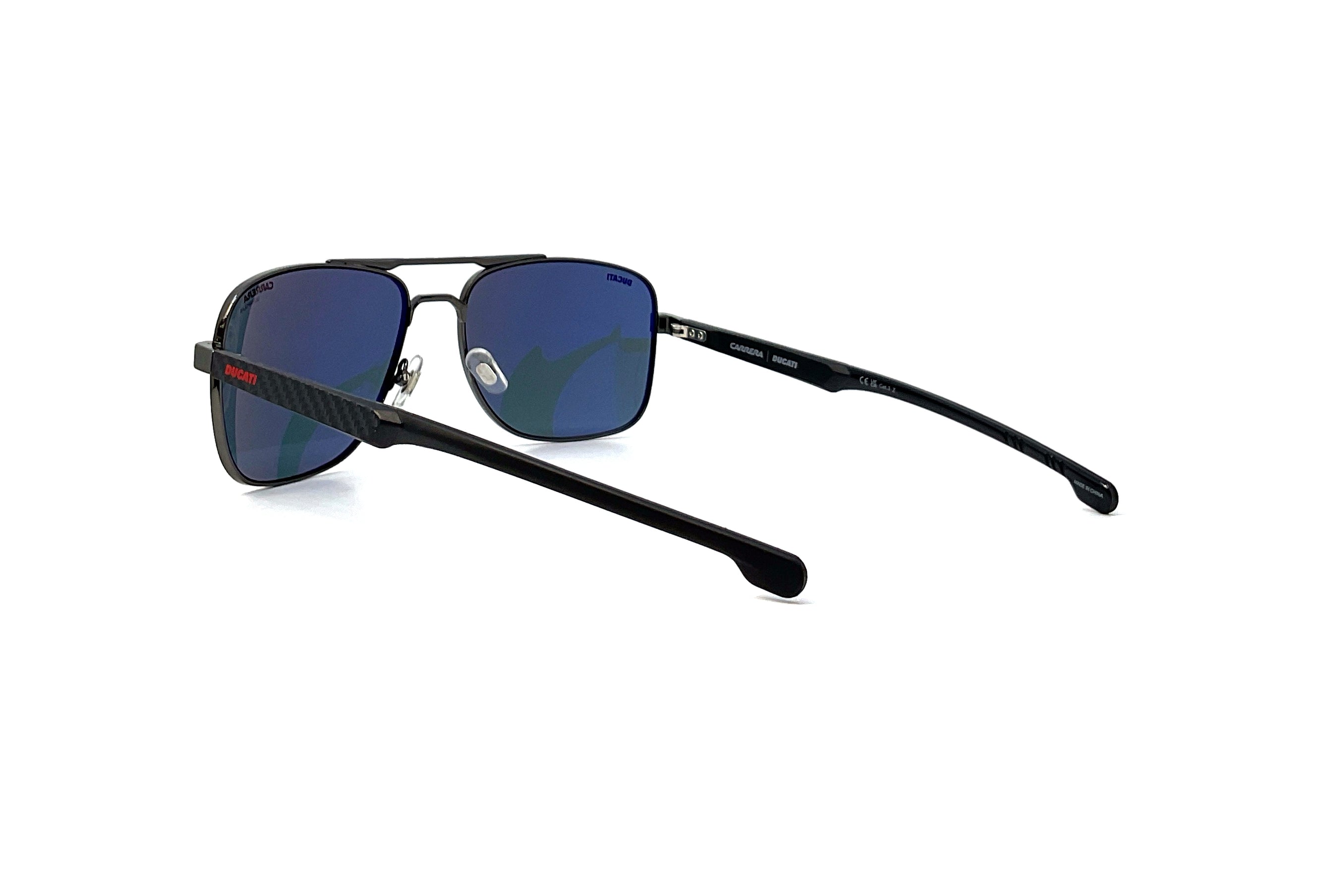 Carrera 022/S Sunglasses - Black Aviator Style for Men & Women - UV Protection, Polarized Lenses - Perfect for Driving, Outdoor Sports & Fashion