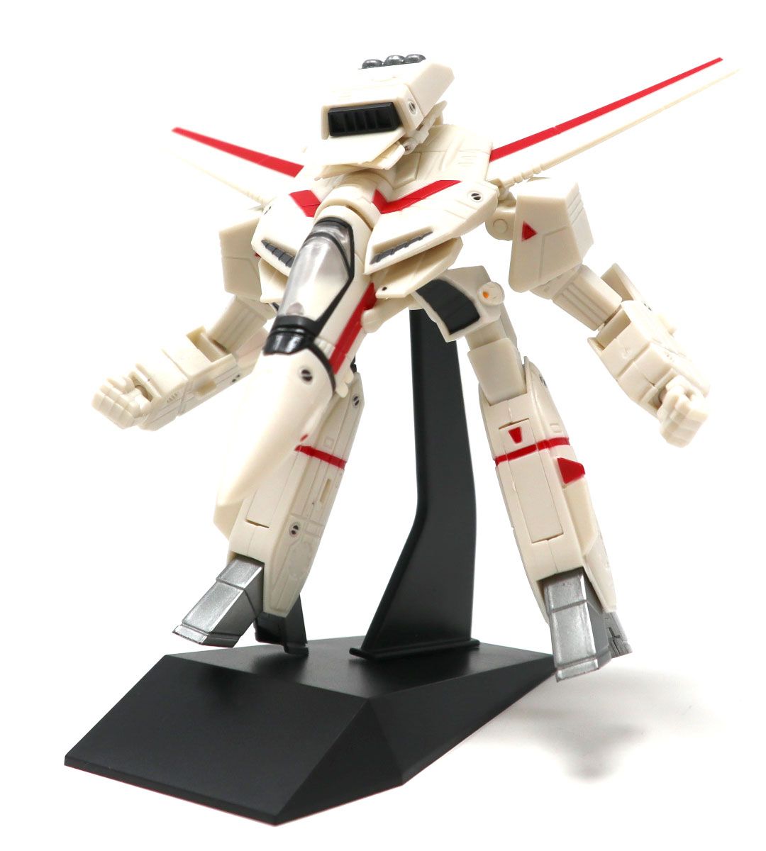 1/100 Scale Rick Hunter's VF-1J Veritech Fighter Model Kit - Robotech Collectible Action Figure for Anime Fans & Sci-Fi Enthusiasts - Perfect for Display, Gifts, and Cosplay Props