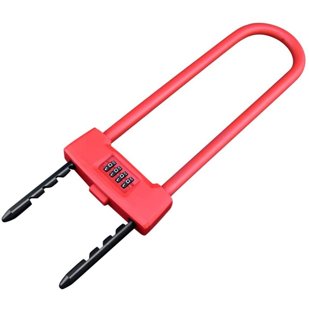 4-Digit Combination Padlock - Heavy Duty Gym & Luggage Lock - Secure Locker, Cabinet & Wardrobe - Durable Safety Lock for Home, Travel & Storage