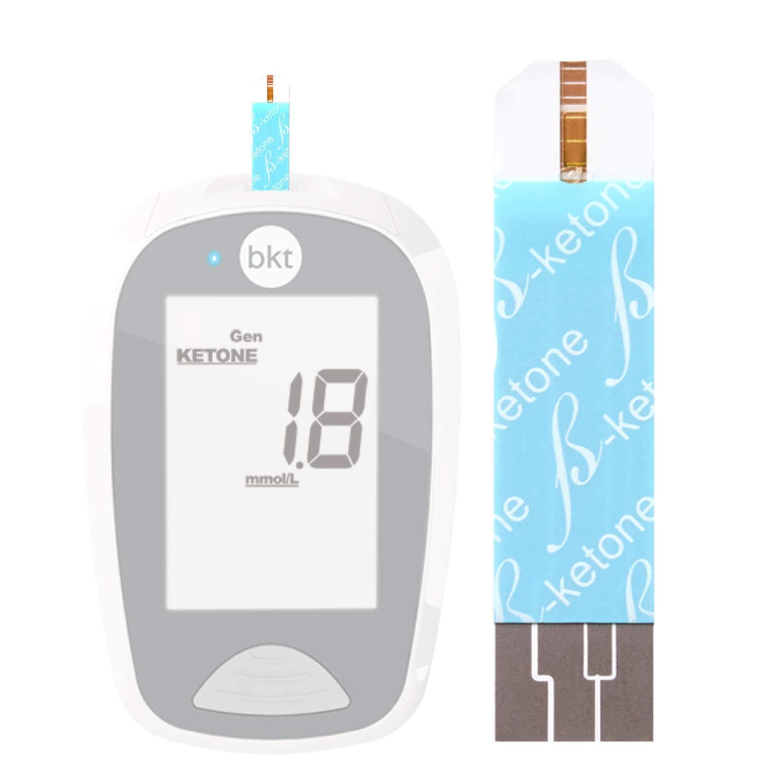 **Best Ketone Test Strips - 100ct Blood Ketone Strips for BKT & Keto-Mojo Bluetooth Meters (TD-4279) | Accurate Ketosis Monitoring for Keto Diet & Weight Loss**