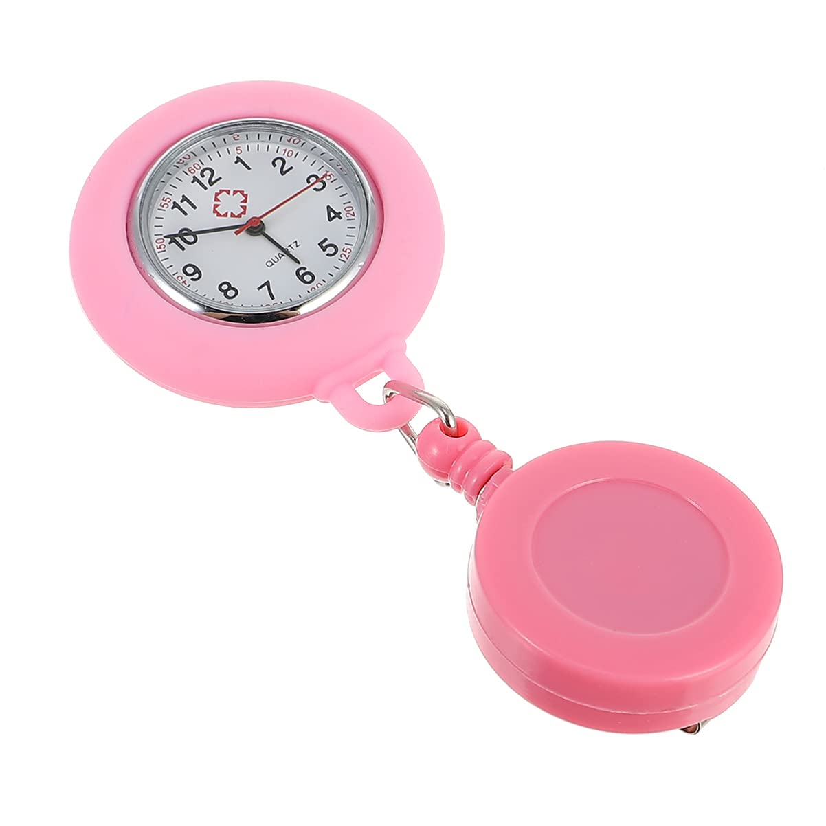 Stylish Nurse Pocket Watch with Clip - Quartz Movement, Unisex Design for Students & Professionals - Perfect for Clinical Shifts, School, and Formal Events