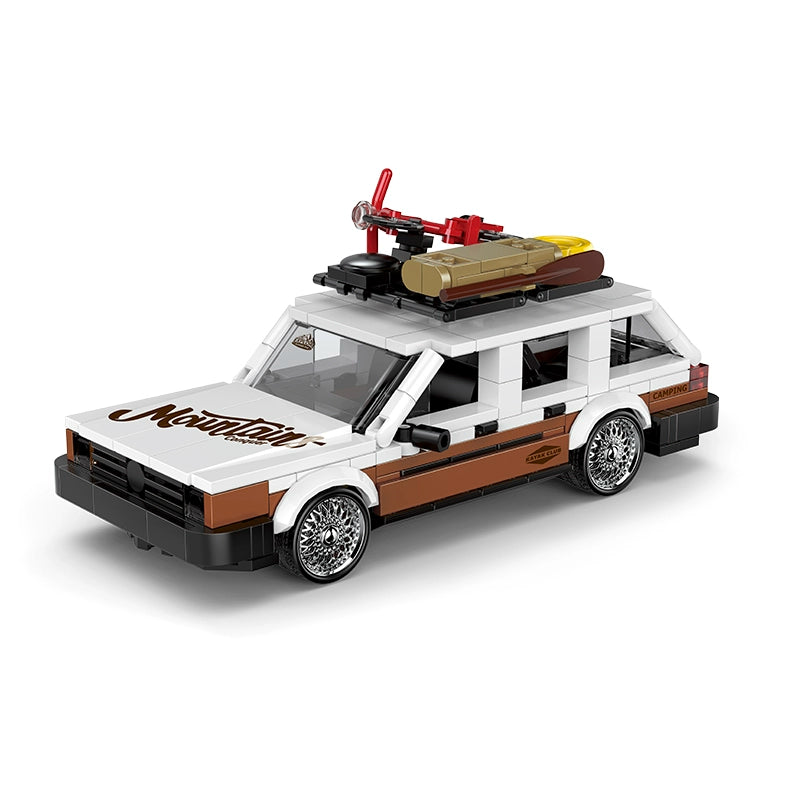 457 pcs Summer Time 2 Santana Station Wagon Die-Cast Model Car - Collectible Toy Vehicle for Kids & Adults, Perfect for Display, Gifts & Play Scenes