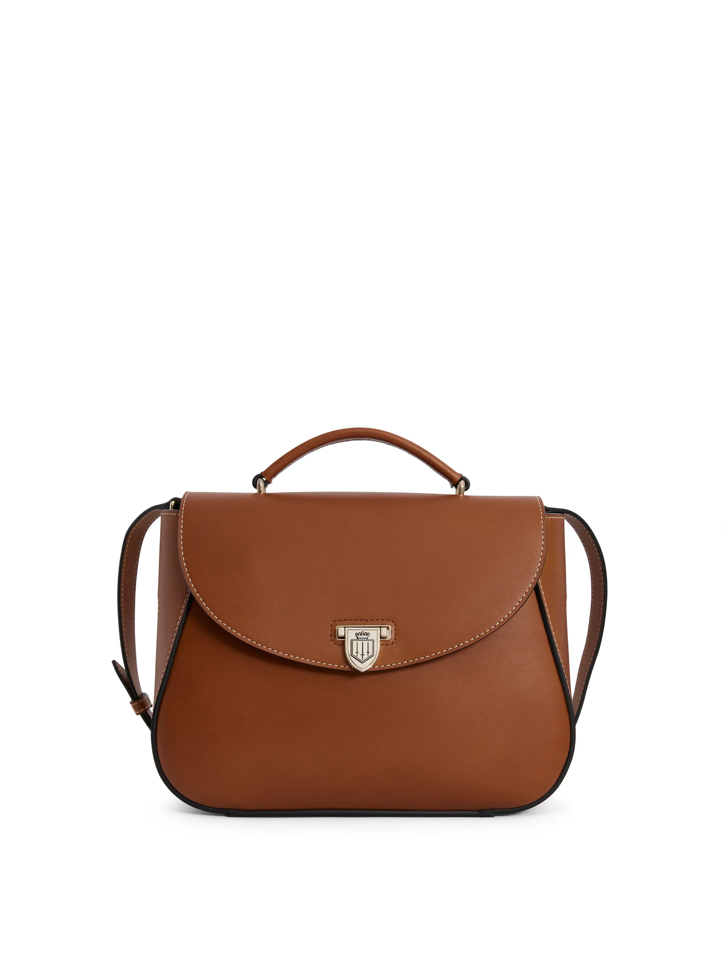 Blenheim Crossbody Bag - Genuine Tan Leather Handbag for Women | Perfect for Work, Travel & Everyday Use