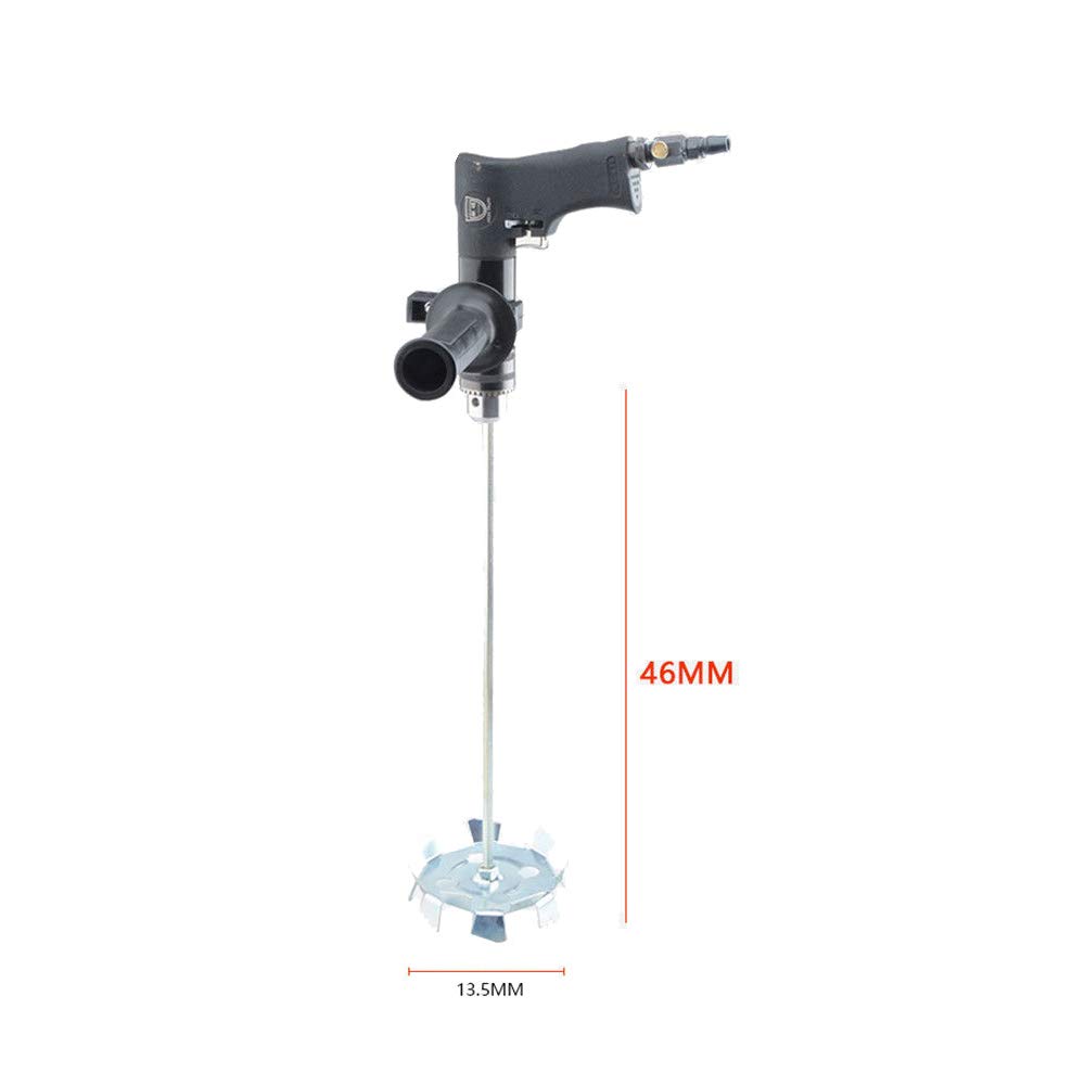 Portable Pneumatic Paint Mixer 1.5-13MM Air Drill - High Speed 700RPM Paint Blender & Agitator for Professional Painting Projects - Perfect for Automotive, Home DIY, and Industrial Use