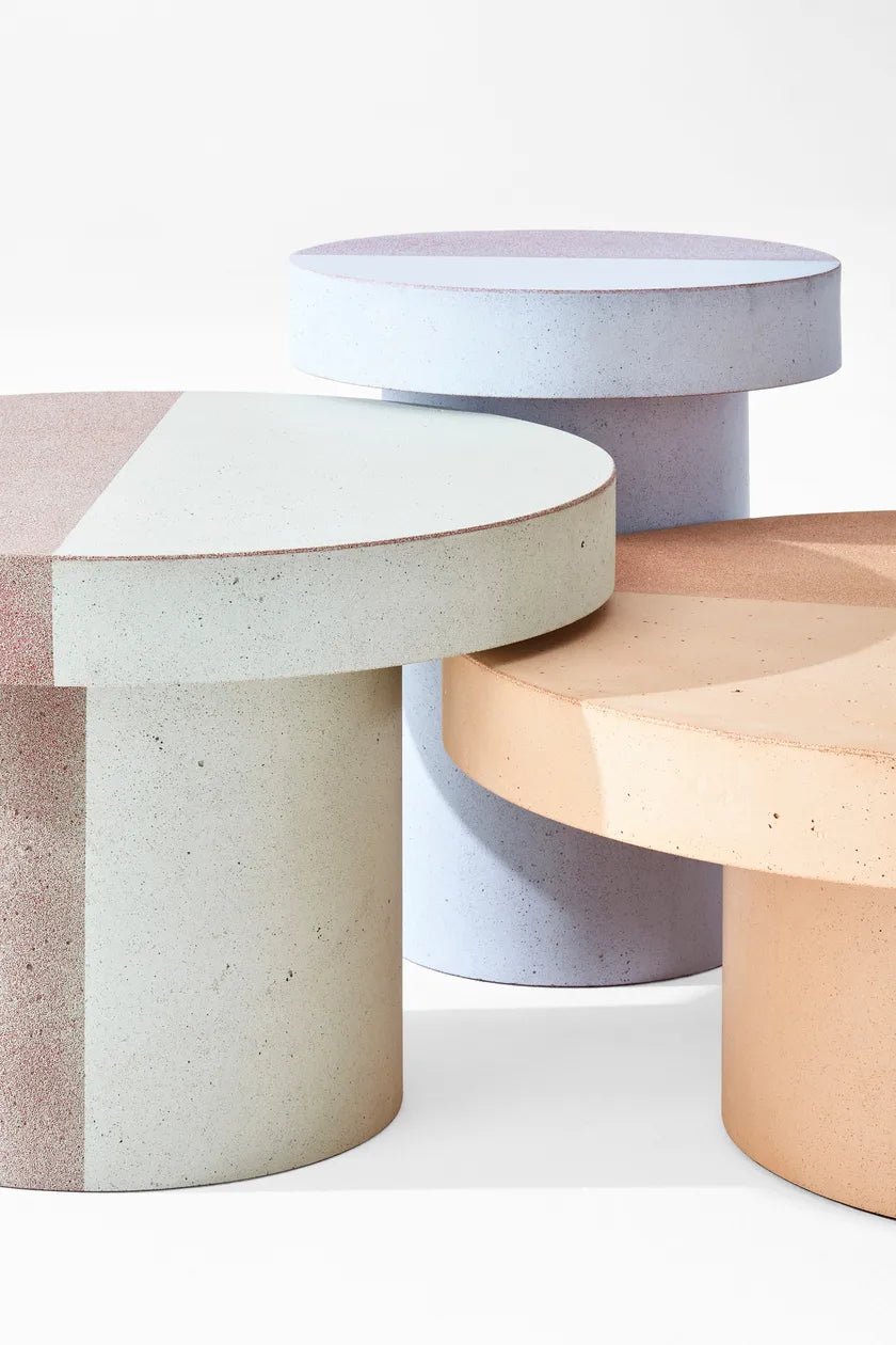 Frari Coffee Table by CIMENTO® - Modern Minimalist Living Room Furniture for Small Spaces - Perfect for Apartments, Condos & Home Decor