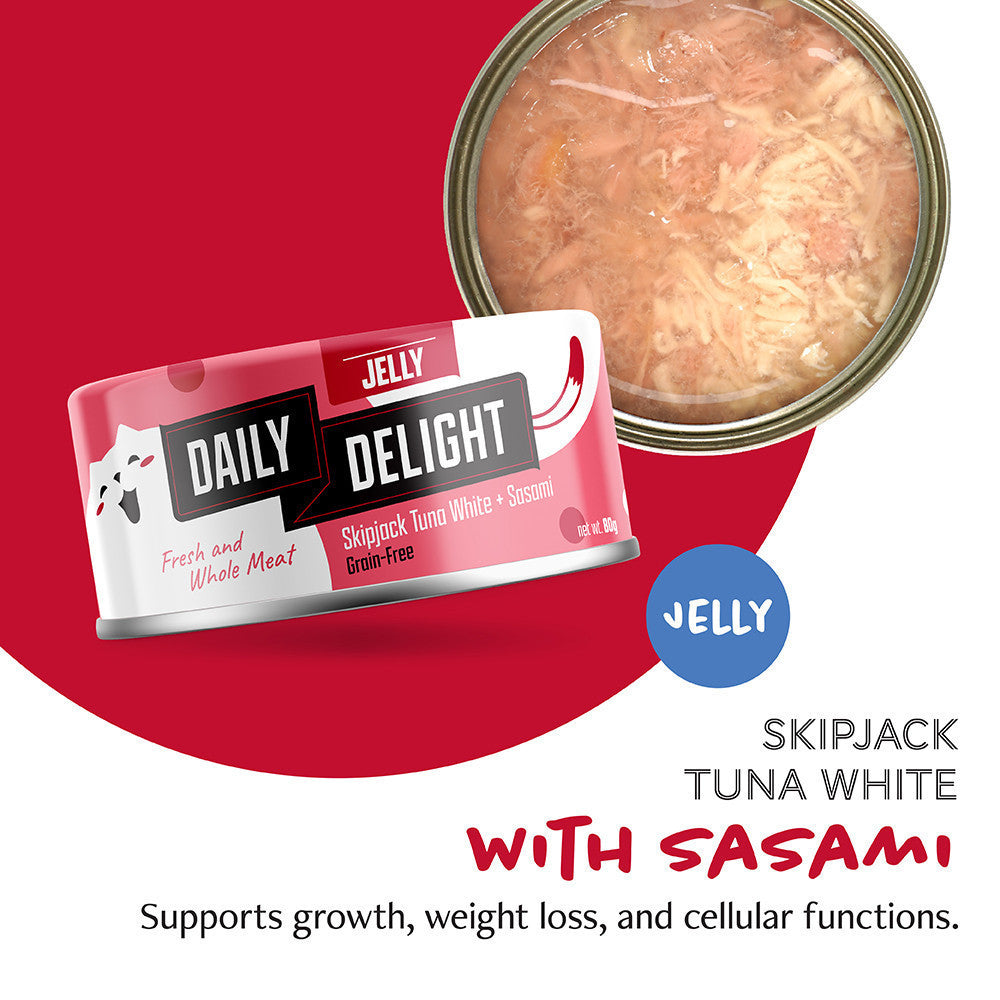 Premium Grain-Free Jelly Wet Cat Food with Carrots, Sweet Corn, Sasami & Cheese - 80g Easy Digestible Healthy Meal for Adult & Senior Cats - Perfect for Picky Eaters & Daily Nutrition Boost