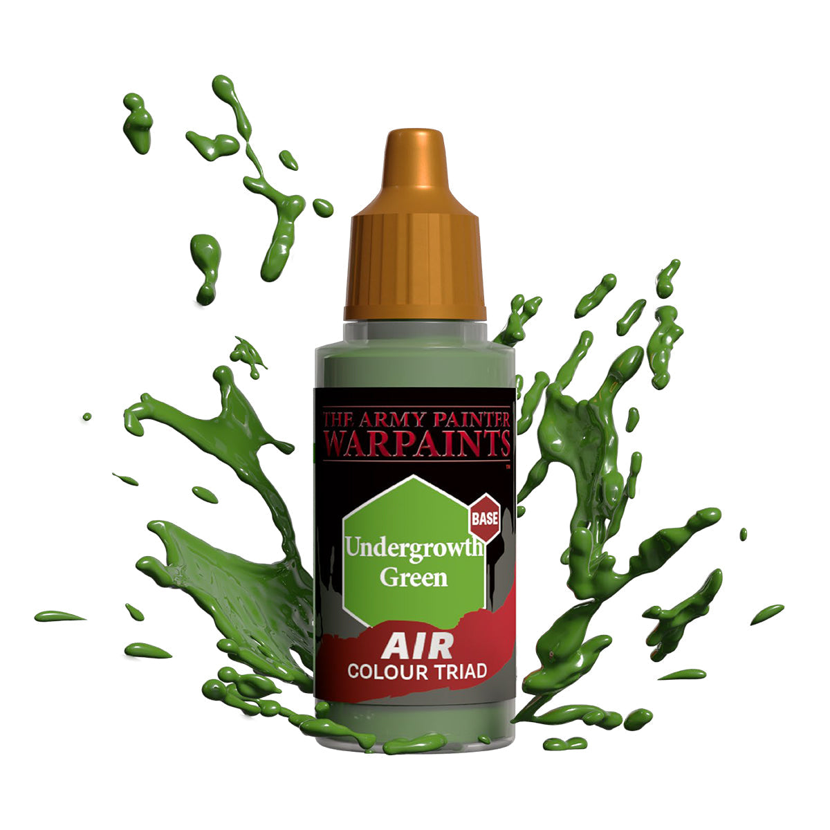 Warpaints Air: Undergrowth Green - Premium Matte Acrylic Paint for Miniatures & Models - Perfect for Warhammer, D&D, and Tabletop Gaming