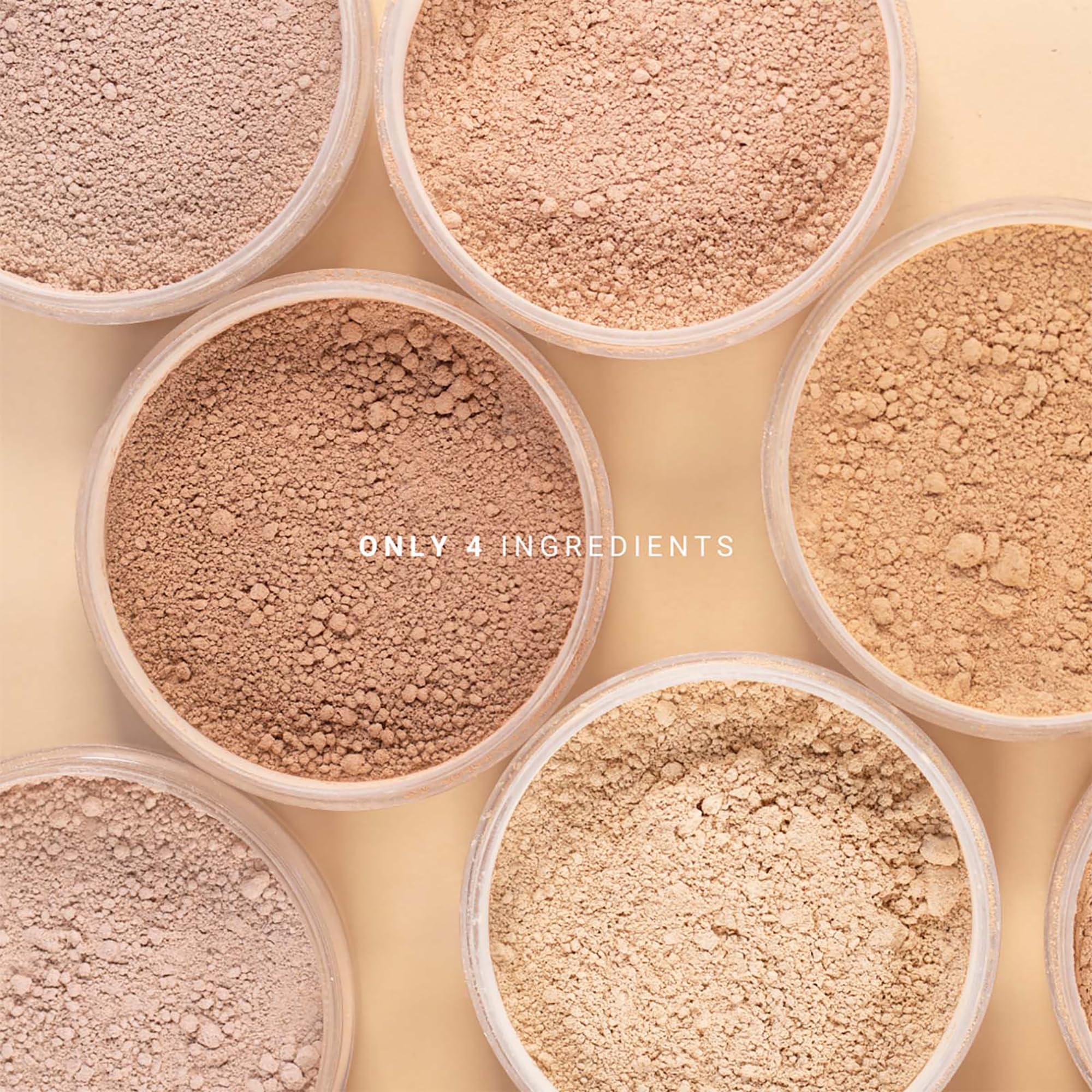 Mineral Powder Foundation - Long-Lasting, Lightweight & Smooth Formula for Flawless Skin | Vegan, Cruelty-Free | Shade 025 Siv (0.25 oz) | Perfect for Daily Wear, Office & Special Occasions