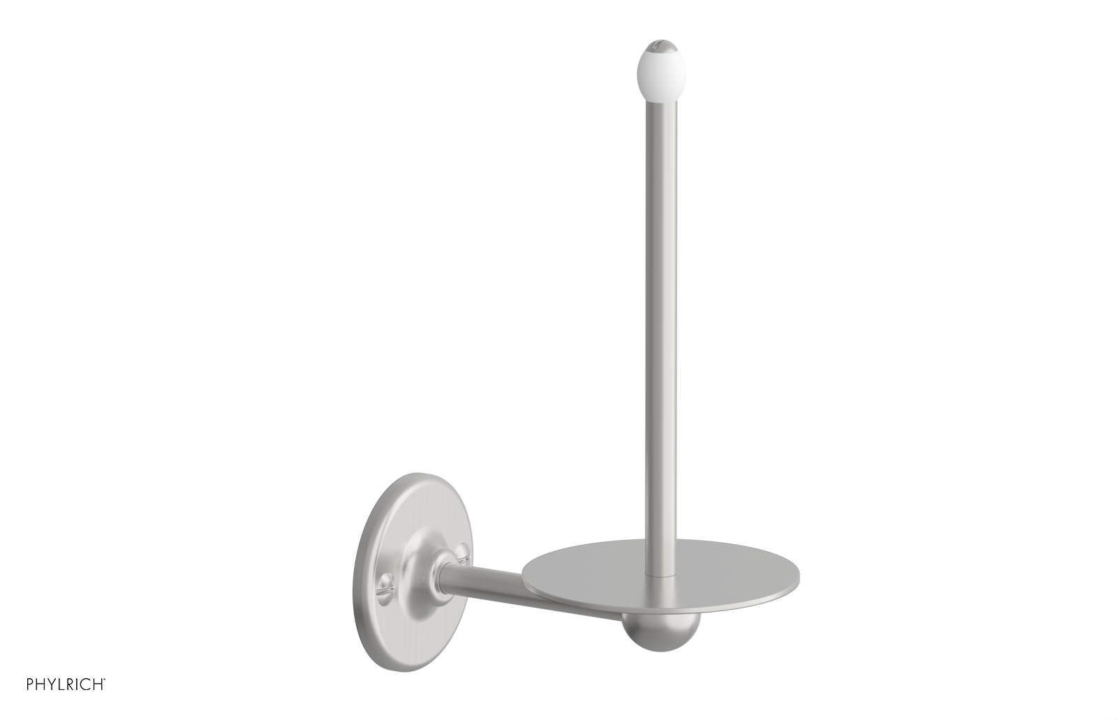 Jamestown Spare Toilet Paper Holder 165 73S - Durable Bathroom Tissue Roll Stand for Home, Office & RV Use