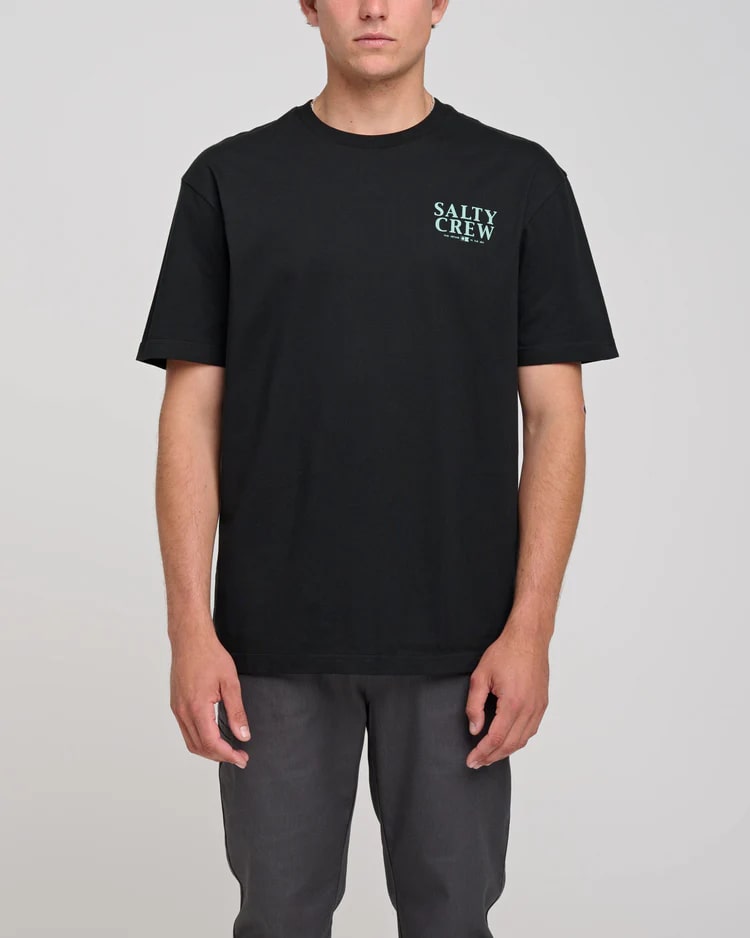 Salty Crew Yellowfin Premium T-Shirt for Men - Comfortable Fishing & Outdoor Performance Shirt - Perfect for Boating, Beach & Summer Activities