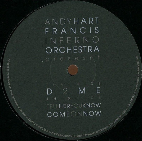 Andy Hart & Francis Inferno Orchestra - D2ME 12
