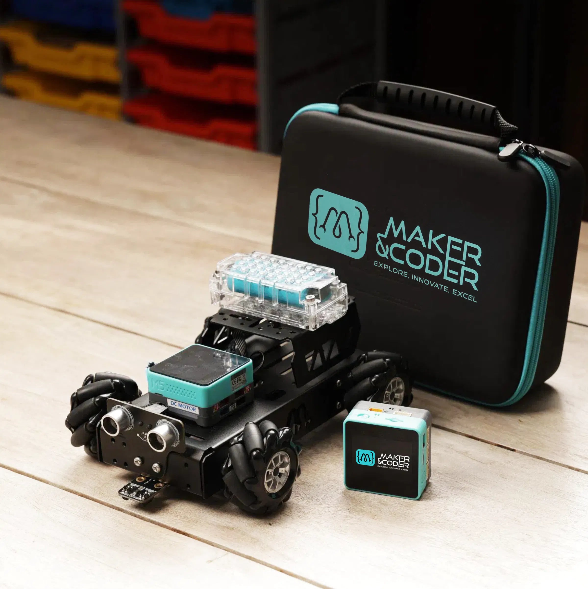 Maker and Coder 4.0 Base Kit Class Pack - STEM Coding & Robotics Learning Set for Kids | Perfect for Classroom STEM Education & After-School Coding Clubs