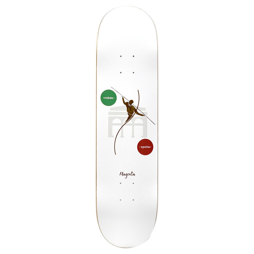 Premium Magenta Ruben Spelta Skateboard Deck 8.25