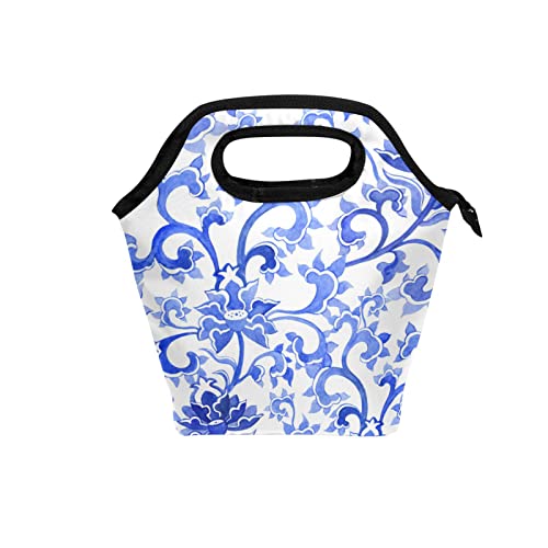 Blue White Floral Pattern