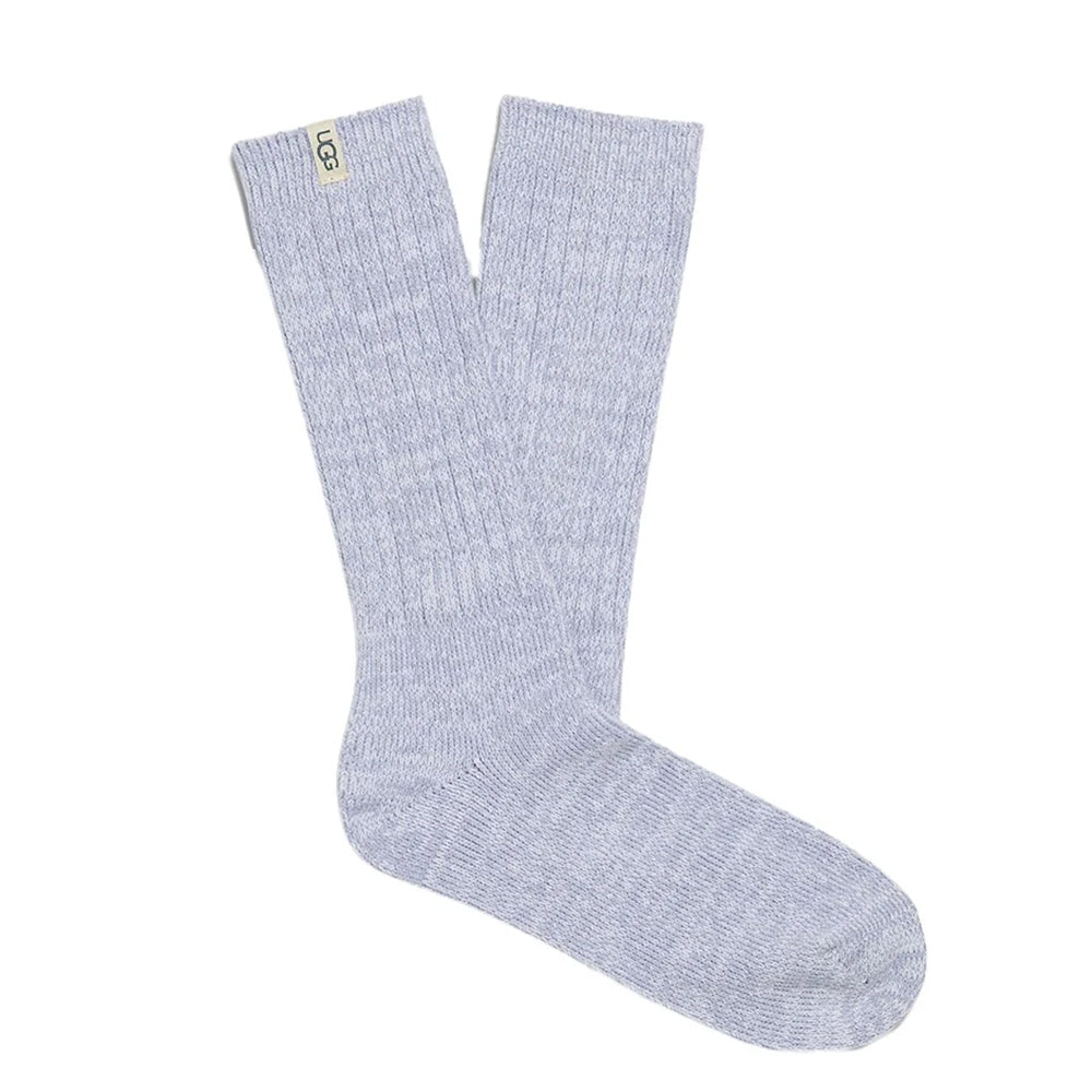Women's Rib Knit Slouchy Crew Socks - Soft & Comfortable Casual Socks for Everyday Wear, Lounge, and Home