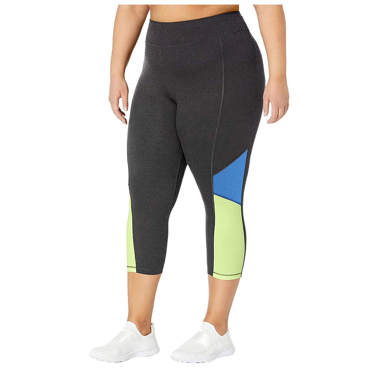 Plus Size Yoga Shorts for Women 4X with Pockets - Matching Workout Set for Home, Gym & Outdoor Activities