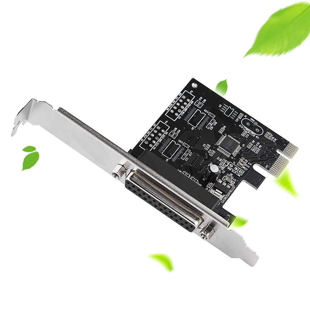 PCIe to Parallel Port Adapter Card - DB25 LPT Printer Controller for MAC & Linux | High-Speed Printing Solution for Legacy Printers, Industrial Equipment & POS Systems
