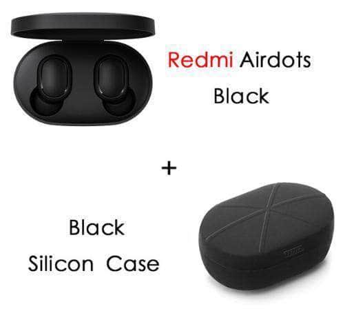 Xiaomi Redmi Airdots TWS Wireless Earbuds with Stereo Bass, Bluetooth 5.0, Noise Cancelling - Perfect for Gym, Running, Travel & Work Calls