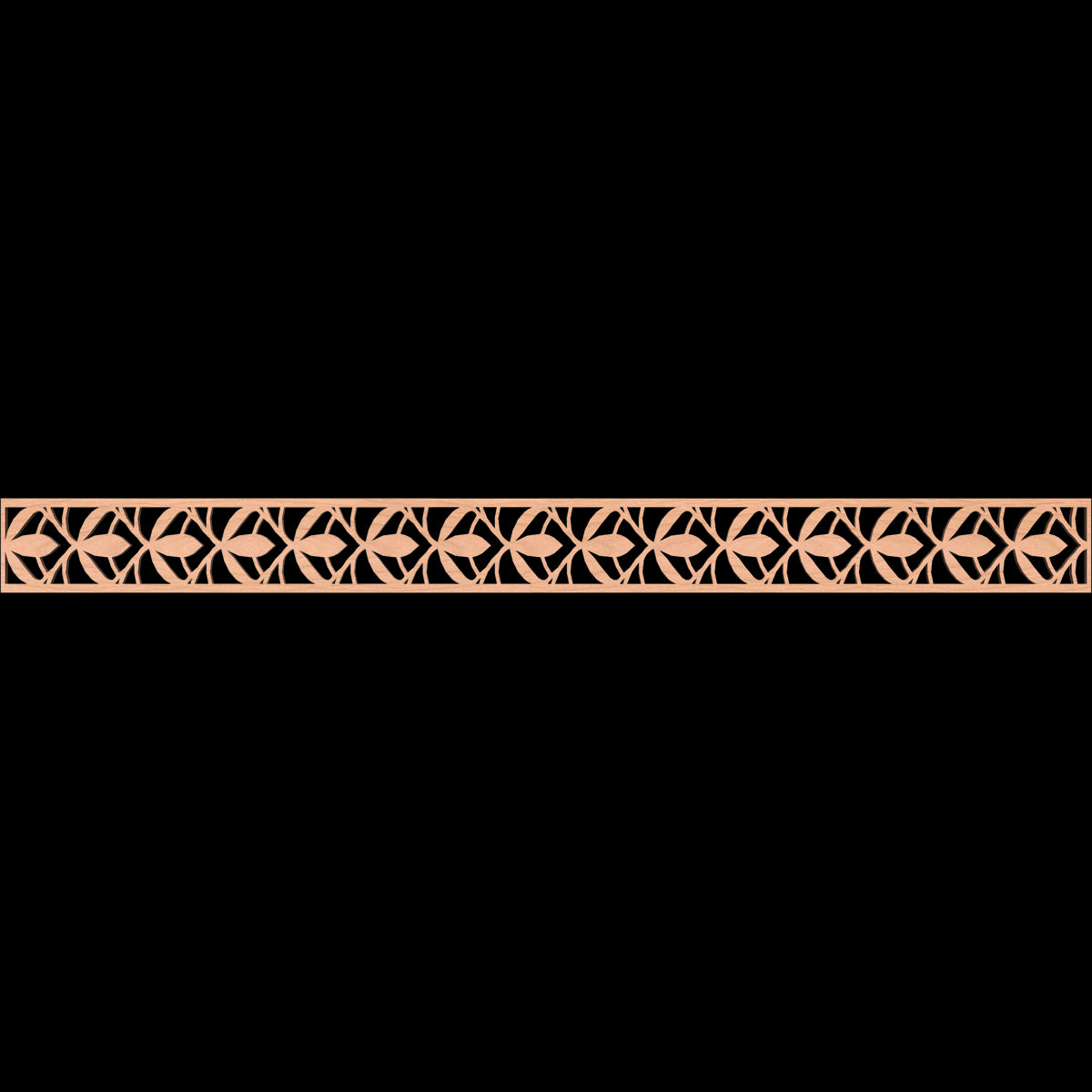 Salem Fretwork Moulding - Decorative Wood Trim for Home Interior & Furniture Design | Perfect for DIY Projects, Wall Accents, and Cabinet Embellishments