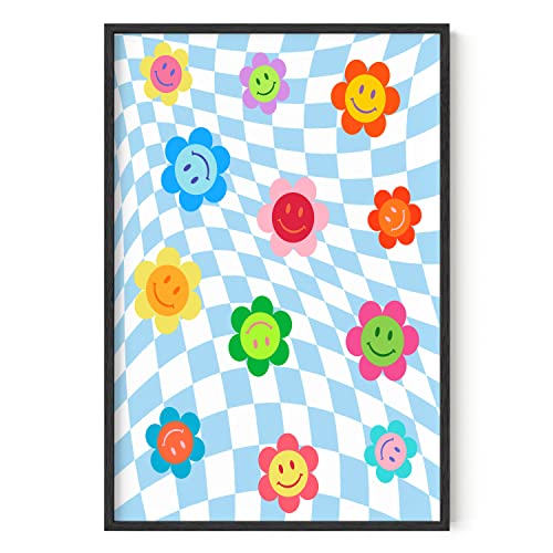 Checkerboard and Smileys