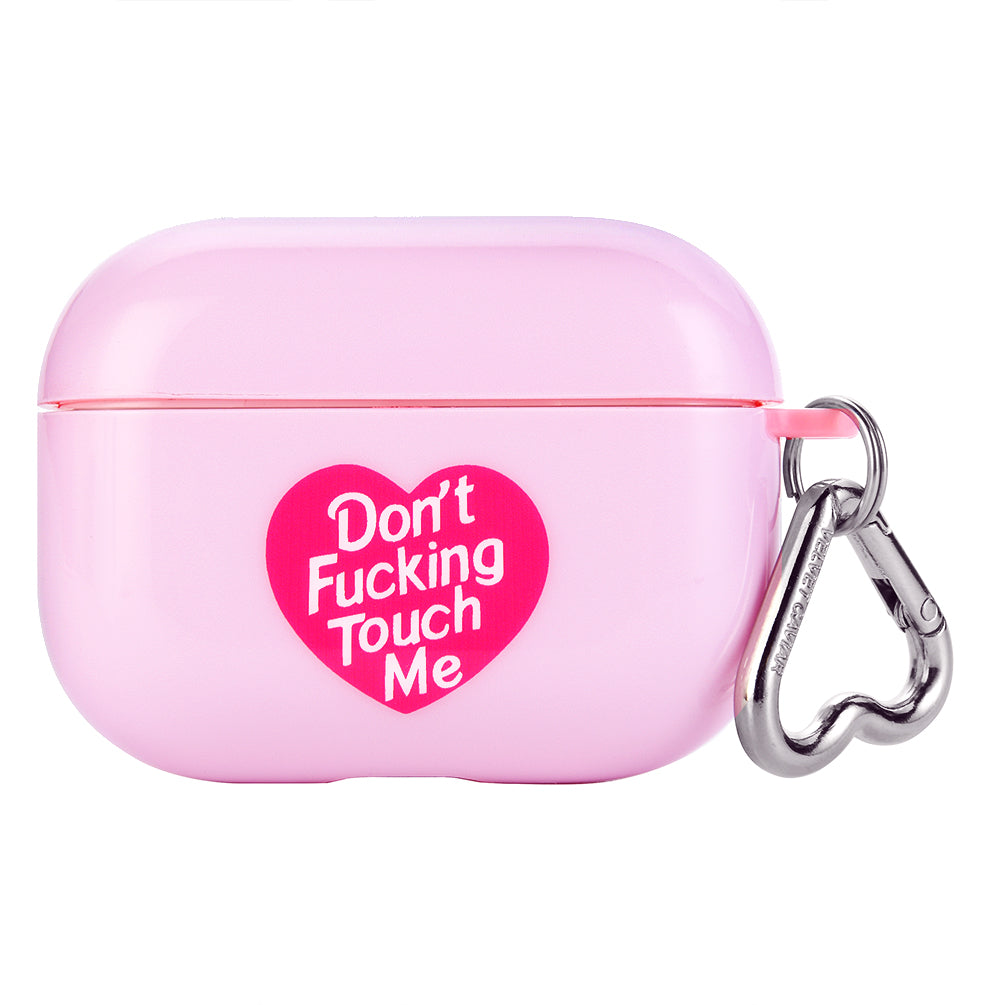 Don't Touch Me AirPods Case - Protective Cover for AirPods 1/2/3 & Pro - Shockproof & Anti-Scratch Design - Perfect for Gym, Travel & Daily Use