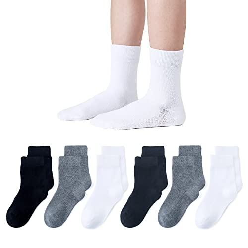 Black/White/Grey-6 Pairs