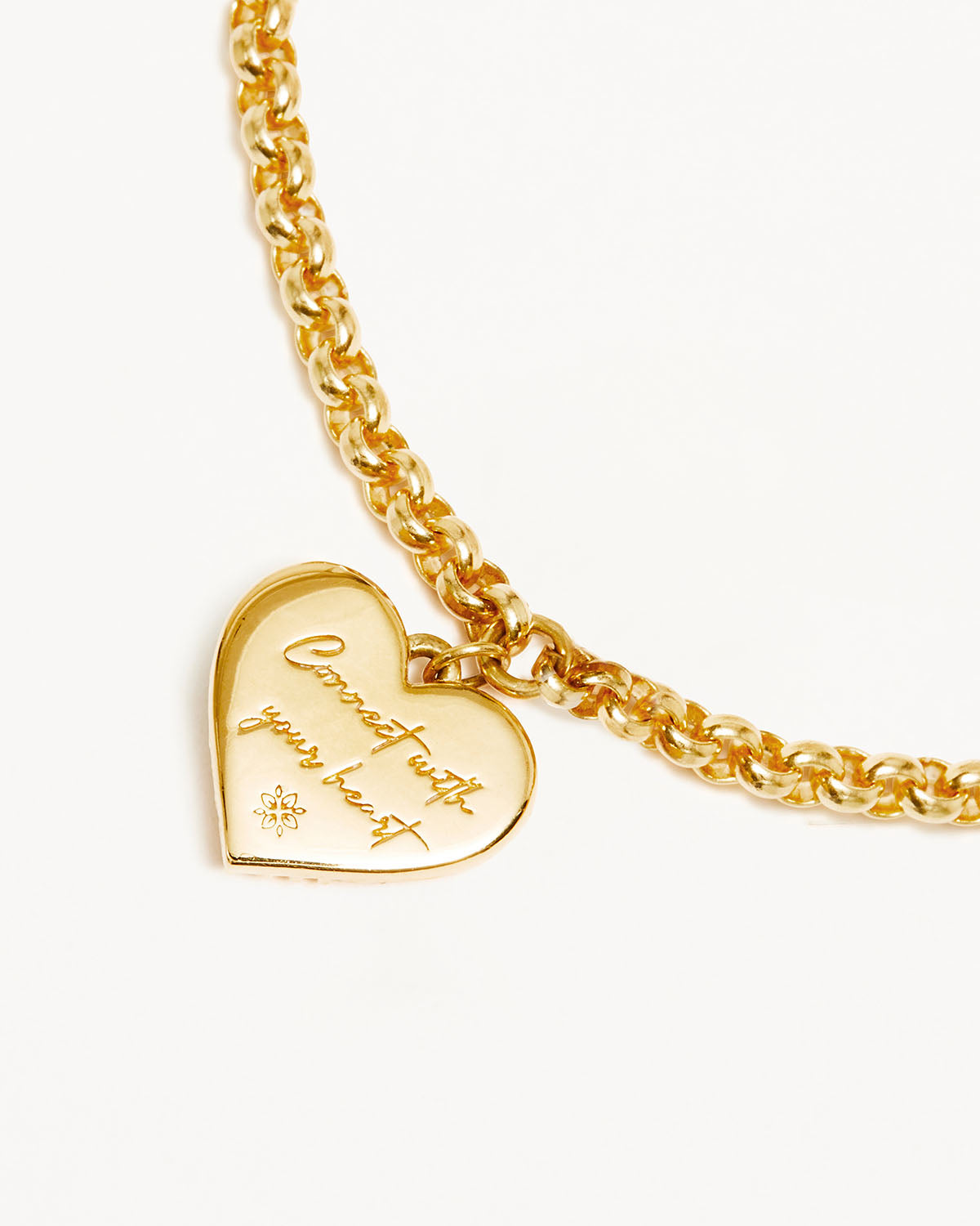 18K Gold Vermeil Heart Charm Bracelet for Women - Elegant & Dainty Jewelry Gift for Her - Perfect for Valentine's Day, Anniversary & Romantic Occasions