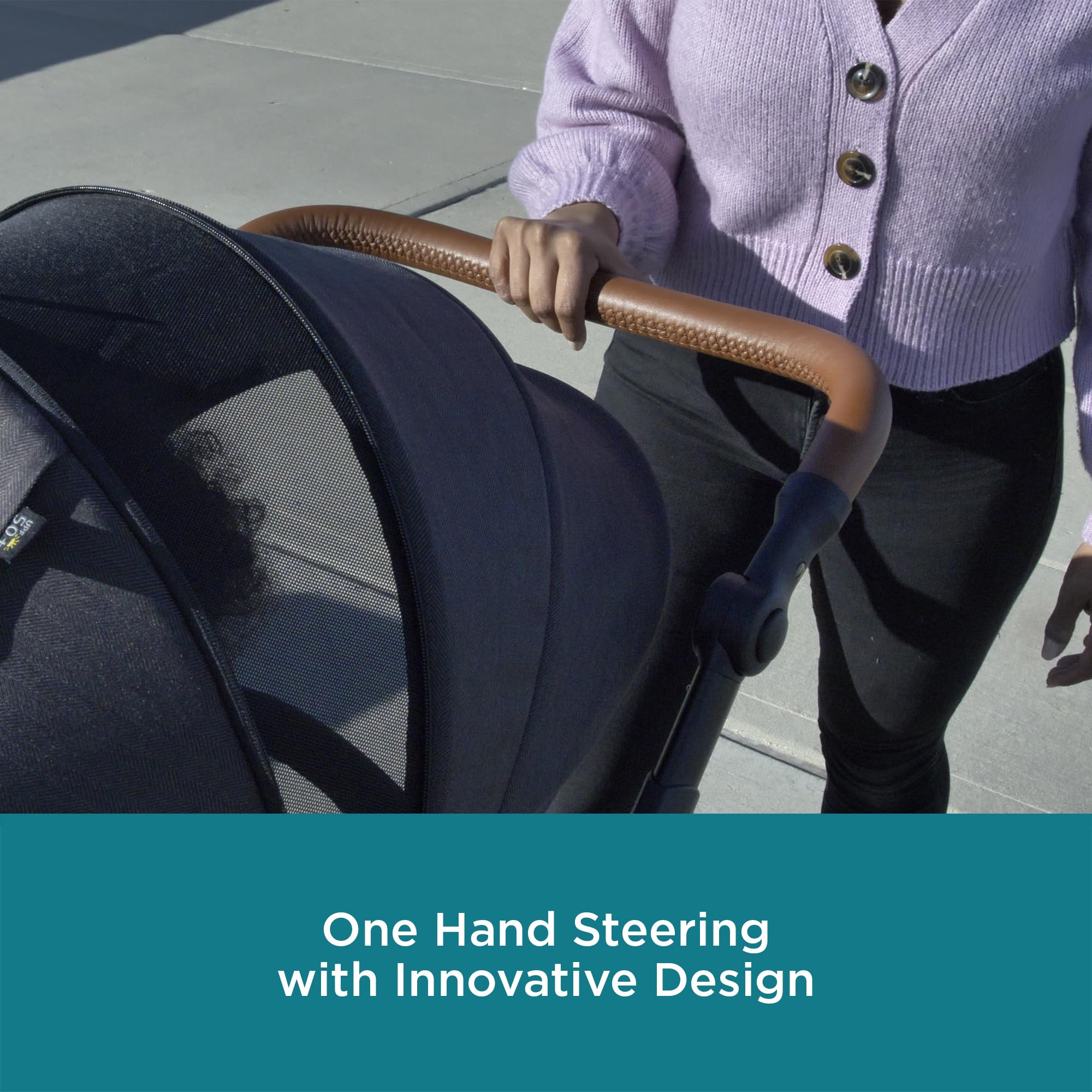 Contours Curve V2 Convertible Modular Tandem Double Stroller for Baby & Toddler - Reversible Seats, 360° Swivel Wheels, Car Seat Compatible | Easy Fold Design for Compact Storage | Perfect for Twins, Siblings or Daycare Use | Durable Black Frame for Urban & Suburban Adventures