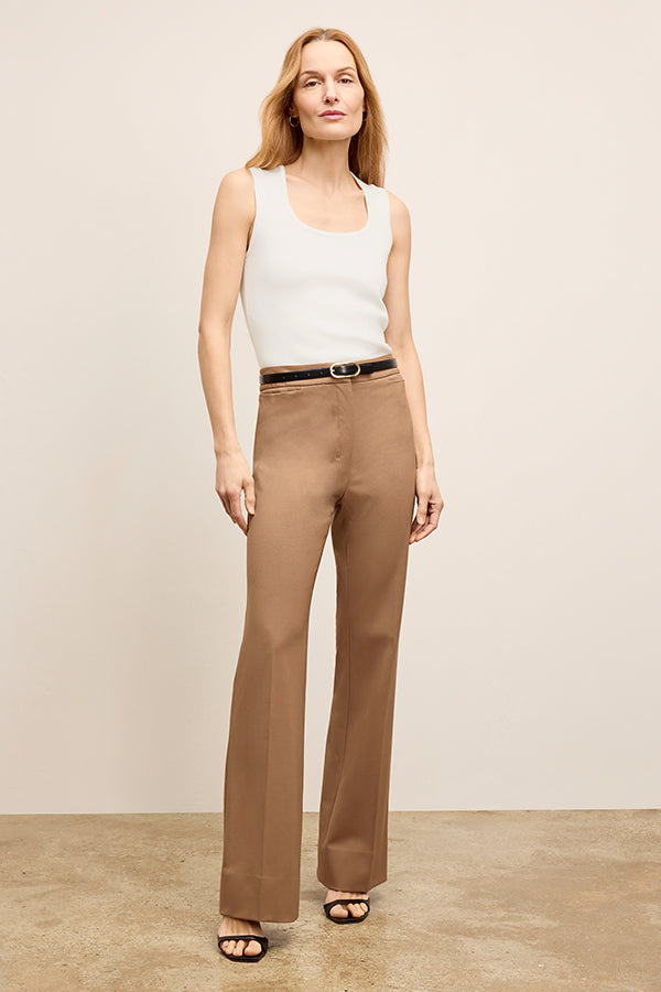 Horton Flare Trouser - Washable Wool Twill Pants for Women | Comfortable & Stylish Riding Pants for Equestrian & Casual Wear