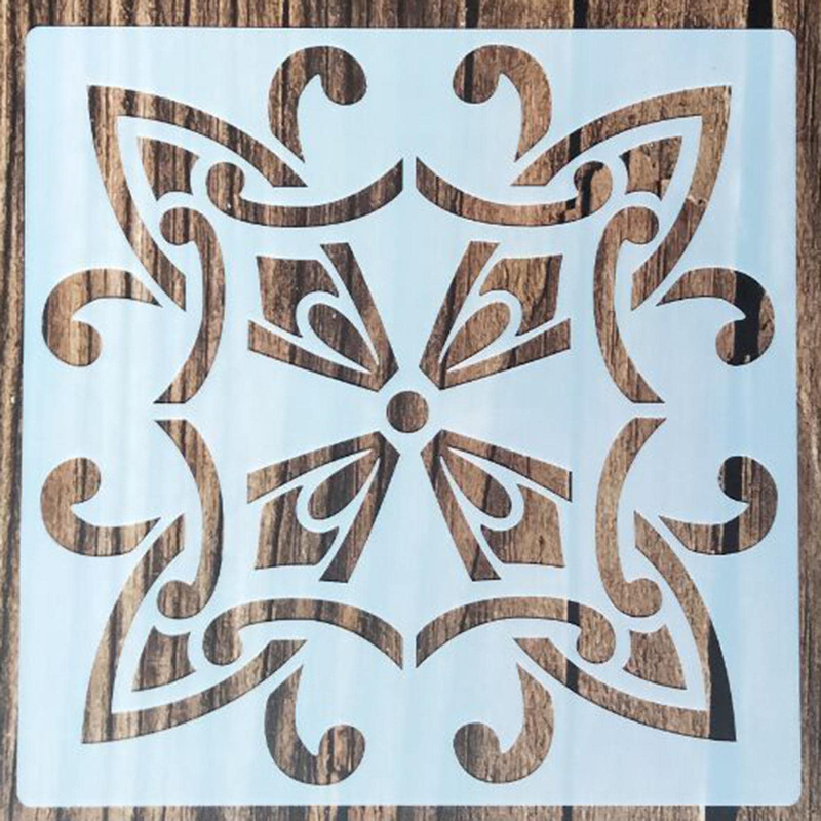 Eagle Letter Stencils for Painting - 15x15cm DIY Plastic Template for Furniture, Walls, Scrapbooking & Home Decoration | Perfect for Embossing, Layering & Coloring Projects