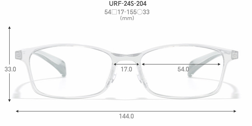 JINS 360° 204 92 - Premium Eyeglasses for Men & Women - Lightweight & Durable Frame - Perfect for Work, Study & Daily Wear