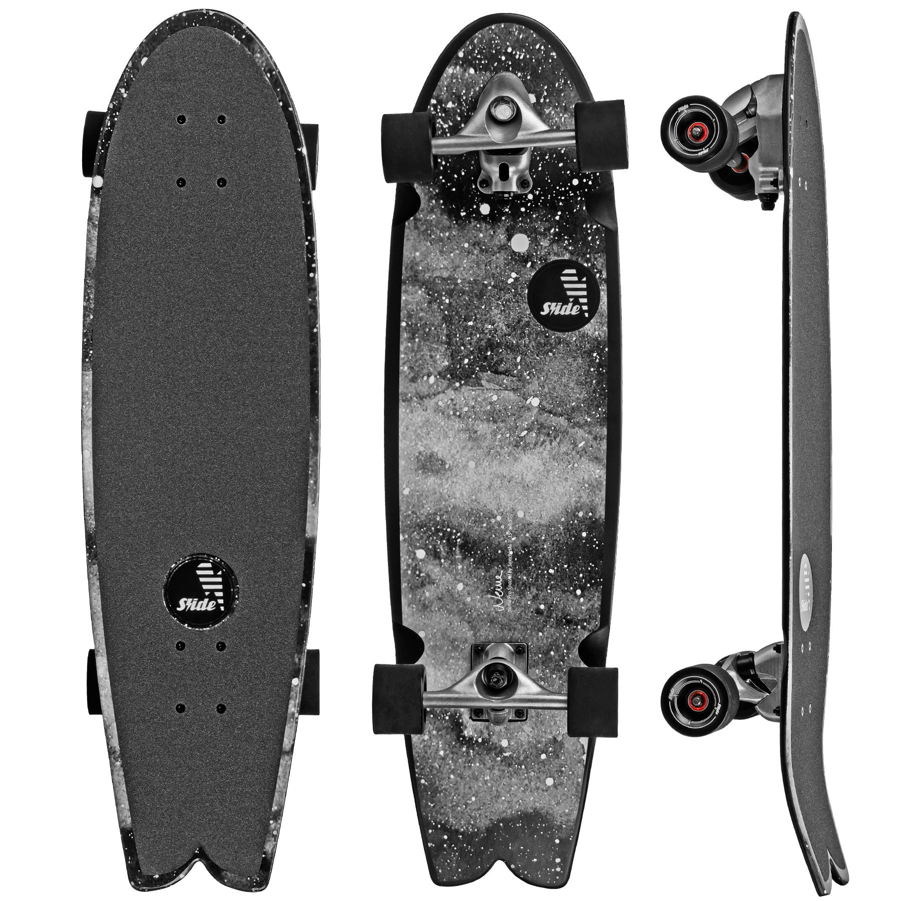 Best Slide Surfskate Street Surf Skateboard - Carving & Cruising Board for Urban Commuting & Fun Rides