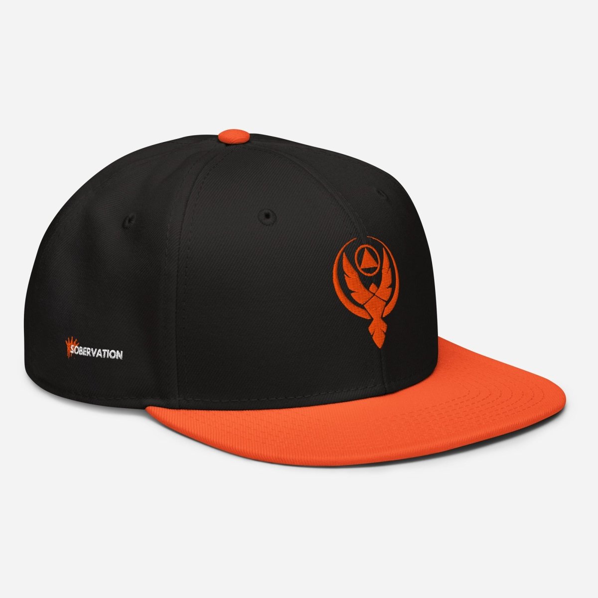 Phoenix Reborn Snapback Hat - Wings of Transformation Adjustable Baseball Cap for Men & Women | Perfect for Streetwear, Cosplay, and Outdoor Activities