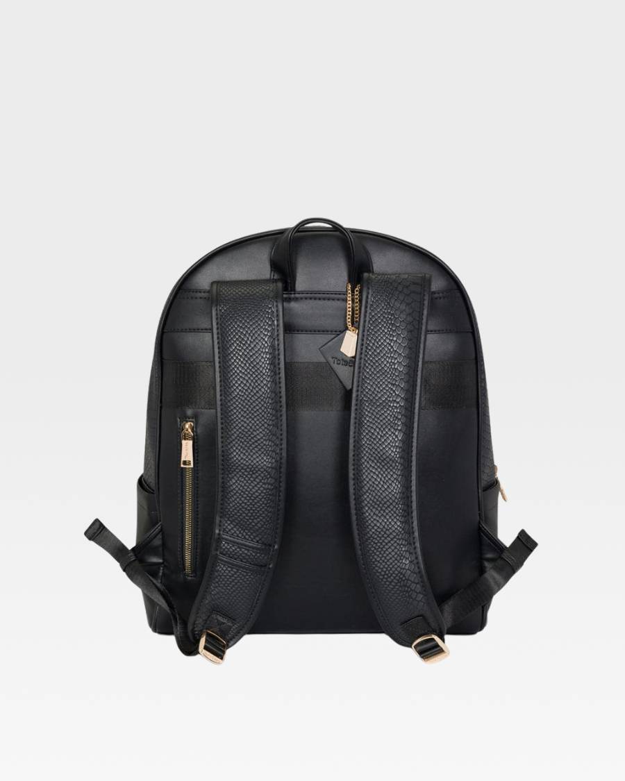 Apollo 1 Tombstone Backpack - Durable Black Hiking Backpack for Outdoor Adventures, Travel & School | Water-Resistant & Spacious Design