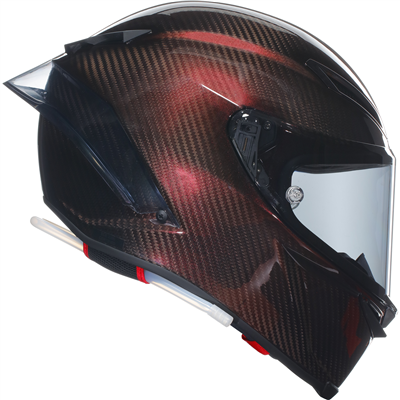 AGV Pista GP RR Red Carbon Motorcycle Helmet - ECE 22.06 Certified - High Performance Racing Helmet for Track & Street Riding - Perfect for MotoGP, Superbike & Sport Bike Enthusiasts