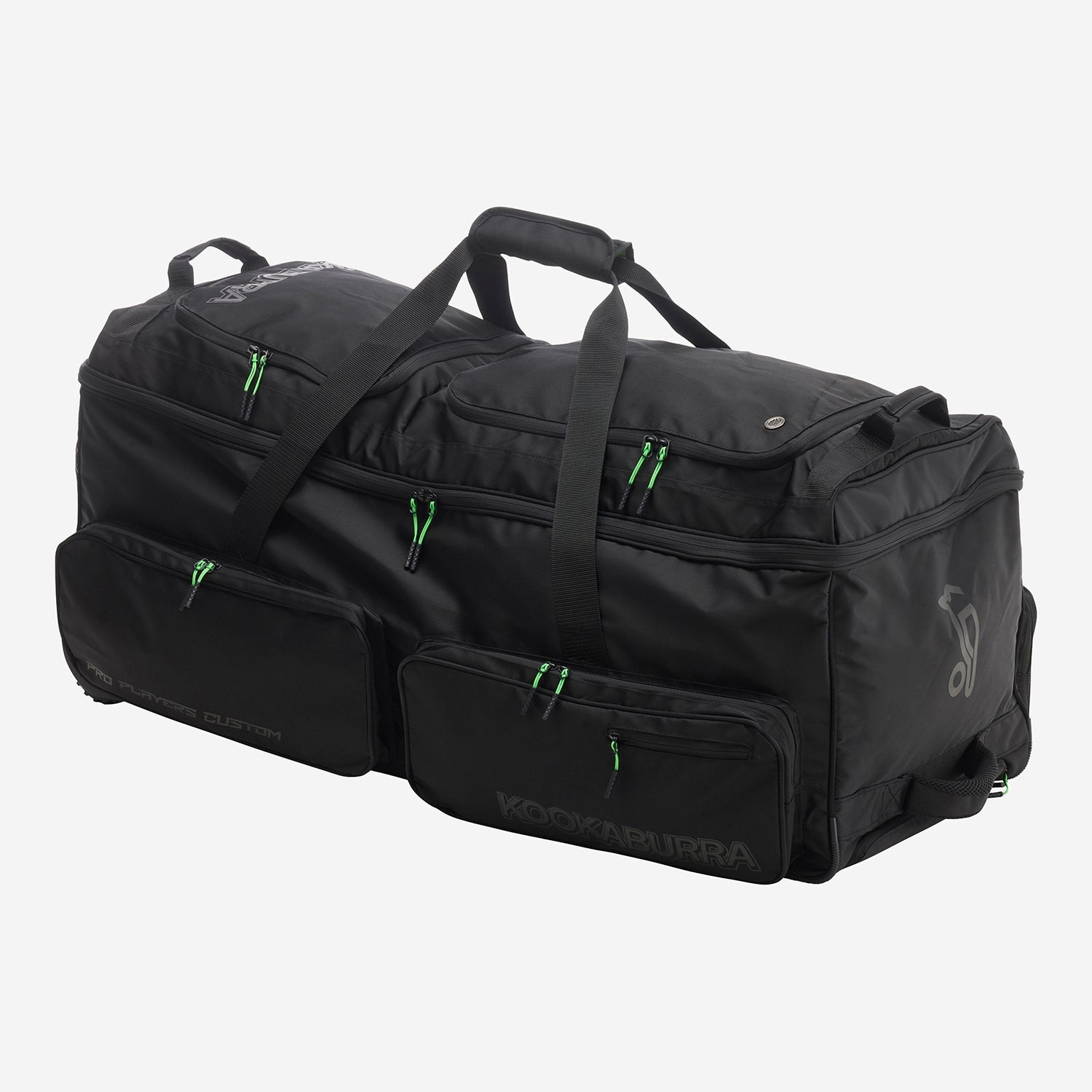 Kookaburra Pro Players Custom Cricket Wheelie Bag - Durable Sports Equipment for Travel & Training - Perfect for Cricket Players, Coaches & Teams