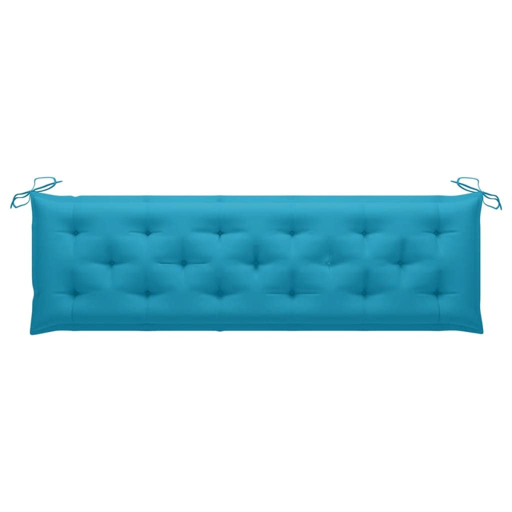 Premium Outdoor Swing Bench Cushion - Light Blue 70.9