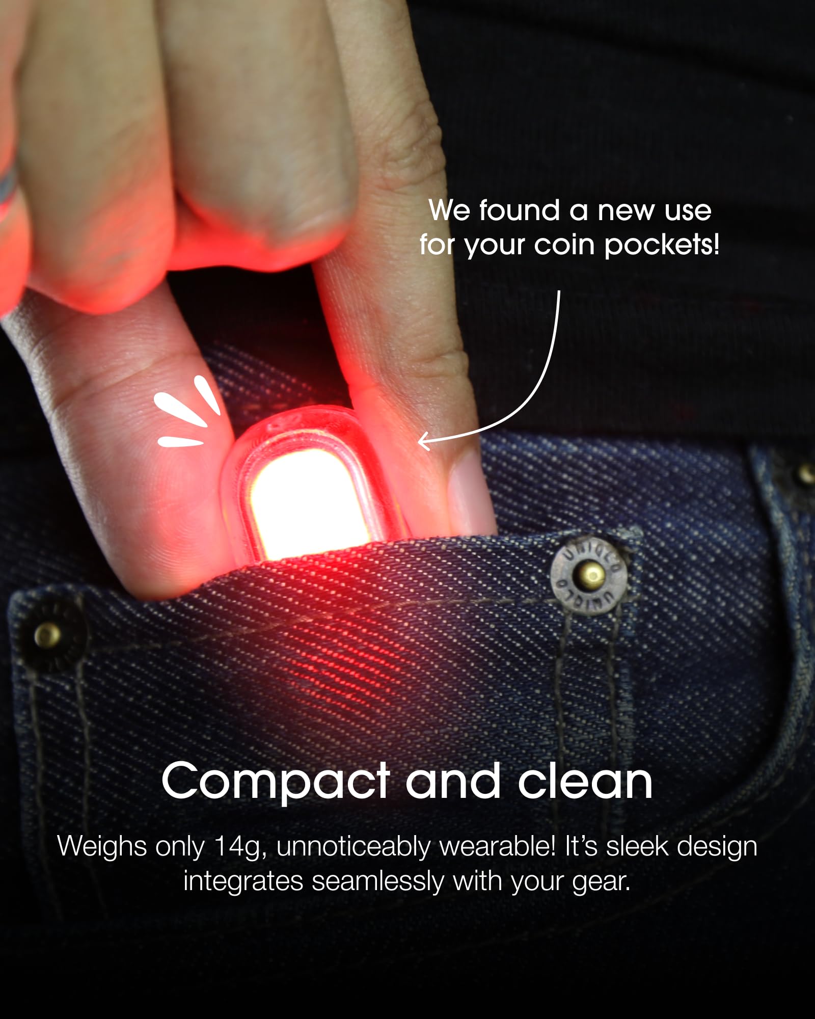 Lumos Firefly Mini Smart Bike Light System - Rechargeable LED Front & Rear Lights with Turn Signals, Brake Lights & Custom Brightness | Waterproof Bicycle Accessories for Night Riding, Commuting & Urban Cycling Safety