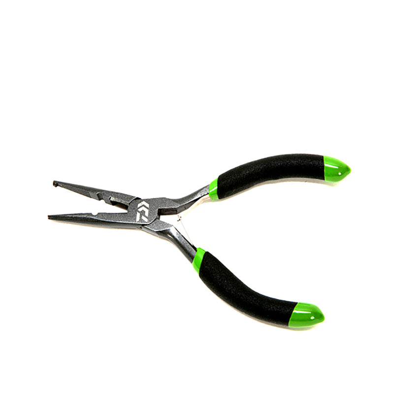 Daiwa Mini Split Ring Pliers - Fishing Tackle Tool for Jewelry Making & Keychain Repair - Perfect for Anglers, DIY Crafts & Small Metal Ring Adjustments