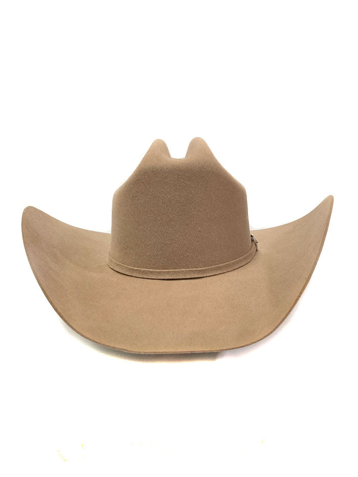 Justin JF0657DYLA Dylan 6X Fur Felt Cowboy Hat in Fawn - Western Style Bent Rail Design for Rodeo, Ranch Work & Country Fashion