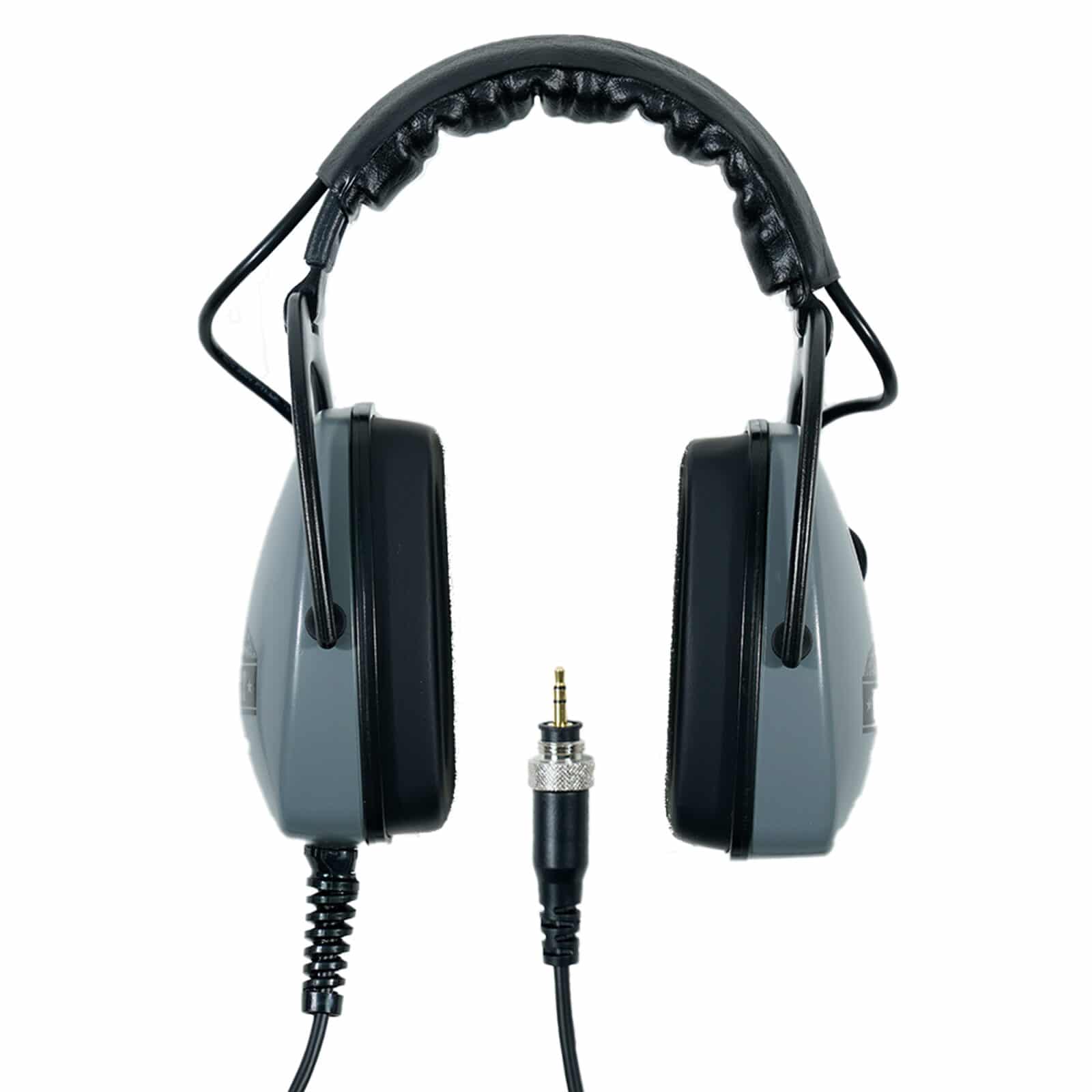 Detector Pro Gray Ghost Deep Woods Platinum Headphones with 1/8