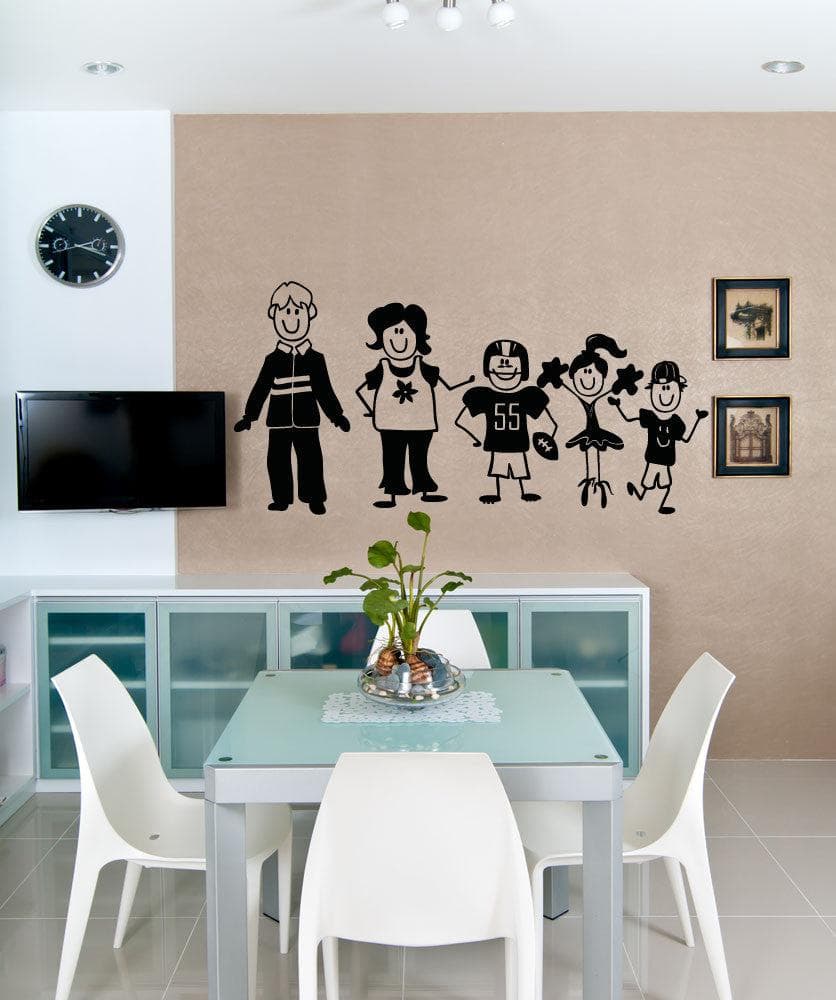 Vinyl Wall Decal Sticker - Family Tree Design #5025 for Home Decor, Nursery, Living Room & Bedroom