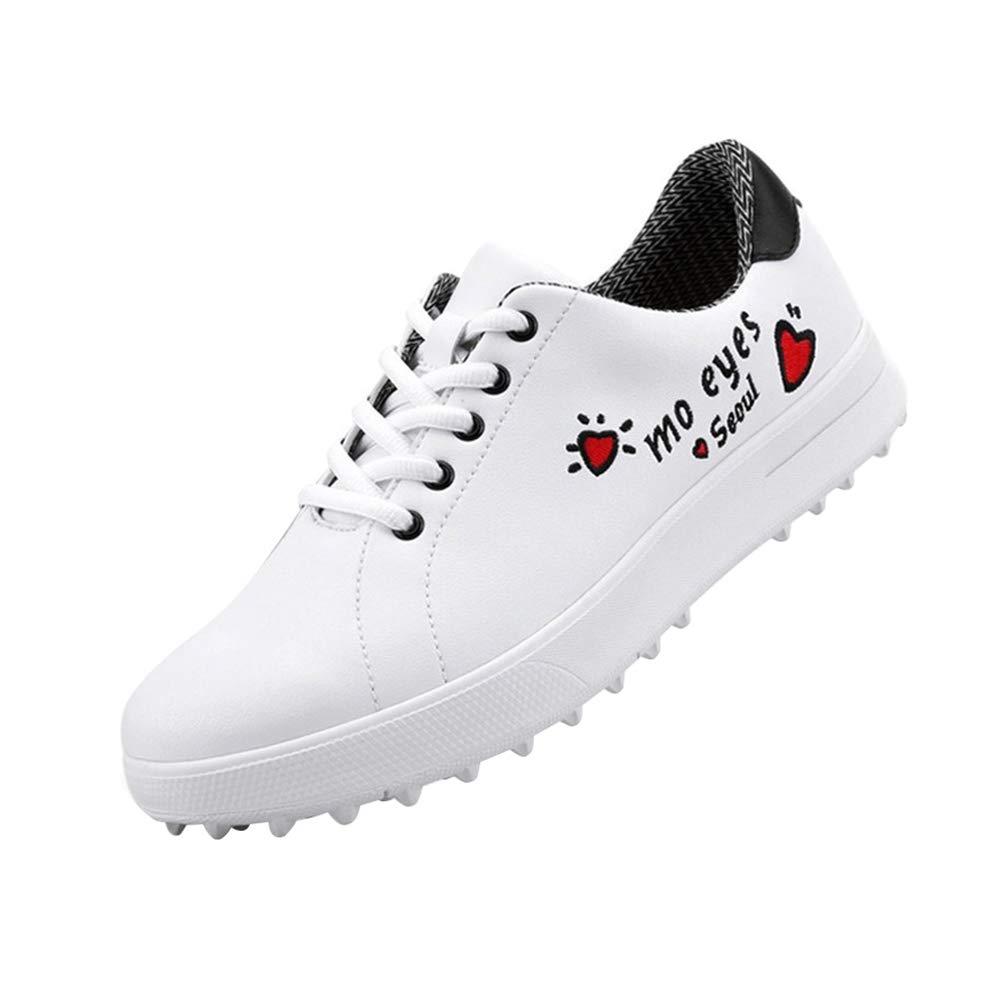 Waterproof Women's Golf Shoes - Lightweight & Breathable Spikeless Golf Shoes for Women | Soft Non-Slip Wear-Resistant Golf & Hiking Training Shoes | Perfect for Golf Course, Driving Range & Outdoor Walking