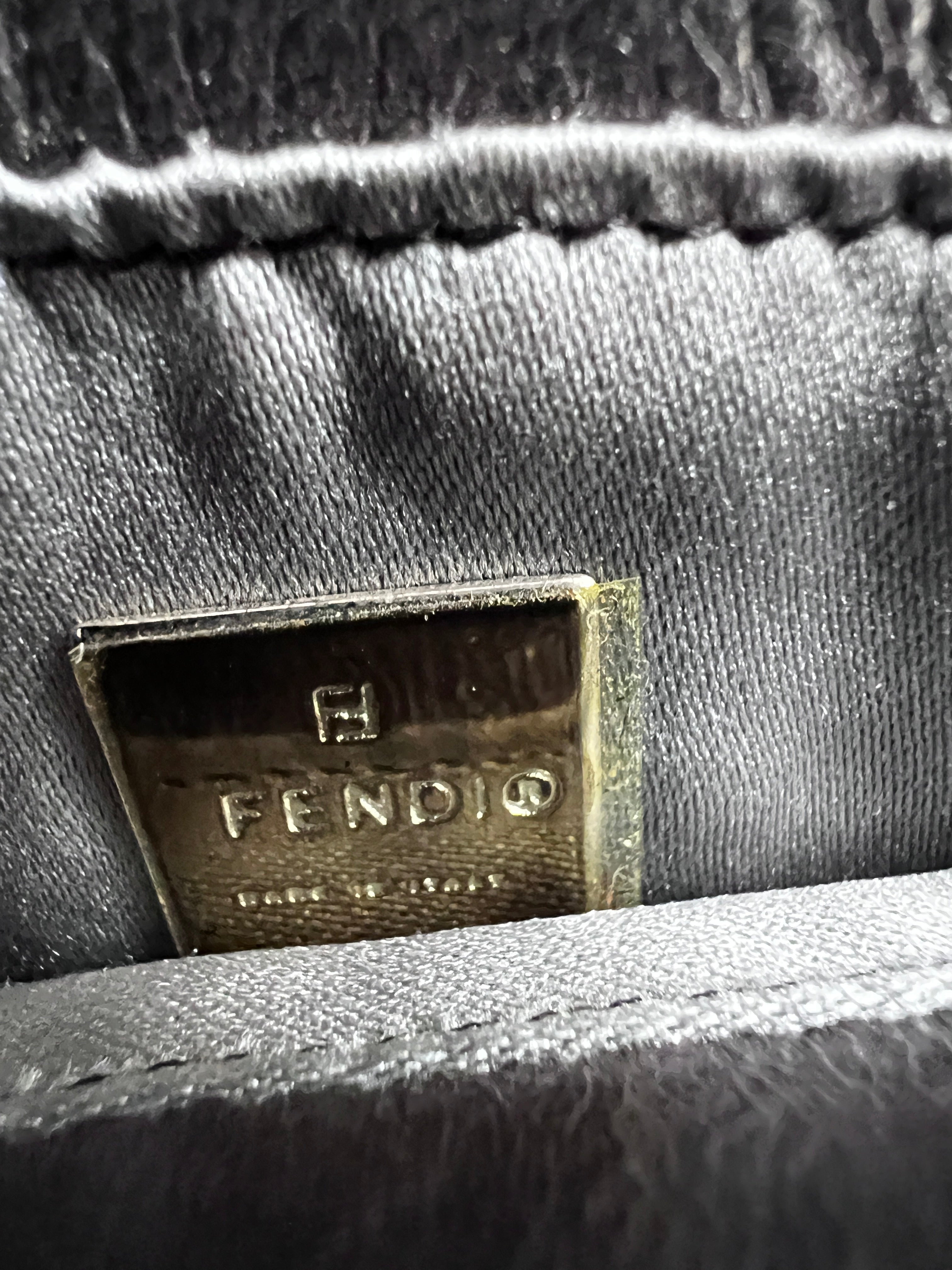 Vintage Fendi Silver Sequin Croissant Bag - Luxury Evening Clutch for Parties, Weddings & Special Occasions