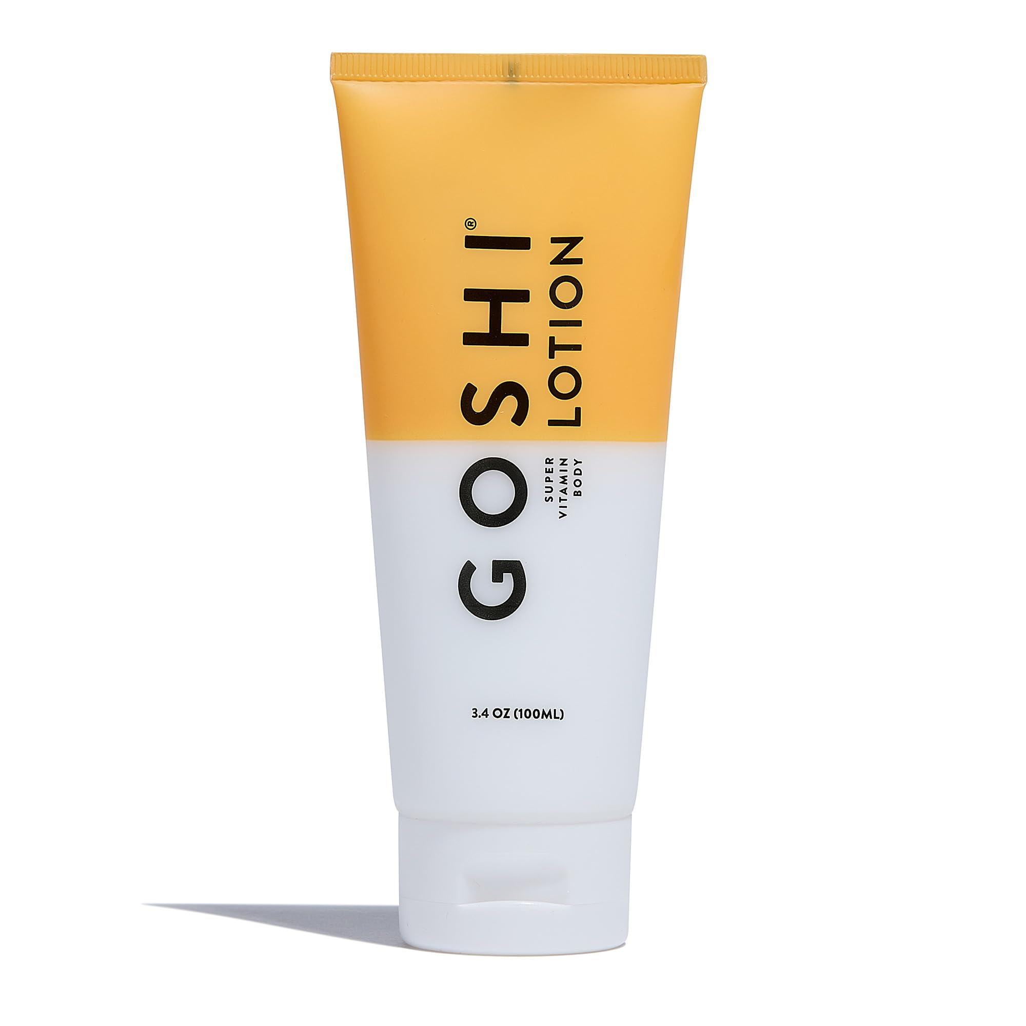 GOSHI Super Vitamin Body Lotion 3.4 oz - pH-Balanced Hydrating Moisturizer for Dry Skin, Sensitive Skin - Men & Women - Daily Use for Soft, Smooth Skin - Perfect for After Shower & Night Routine